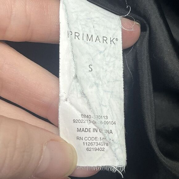 Primark sherpa jacket womens size small brown blue casual zip winter - Picture 4 of 9